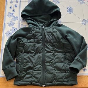 Abercrombie Kids Green Puffer Jacket
